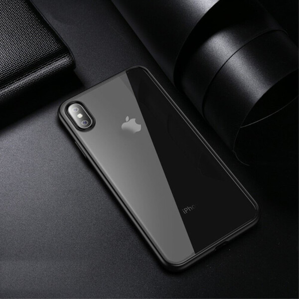 

Защитный чехол для IPAKY Clear BackCover Apple iPhone X / XS - Black