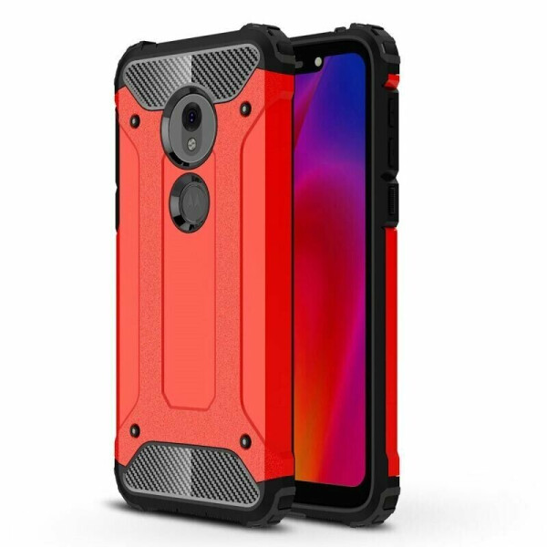 

Защитный чехол UniCase Rugged Guard для Motorola Moto G7 Play (XT1952) - Red