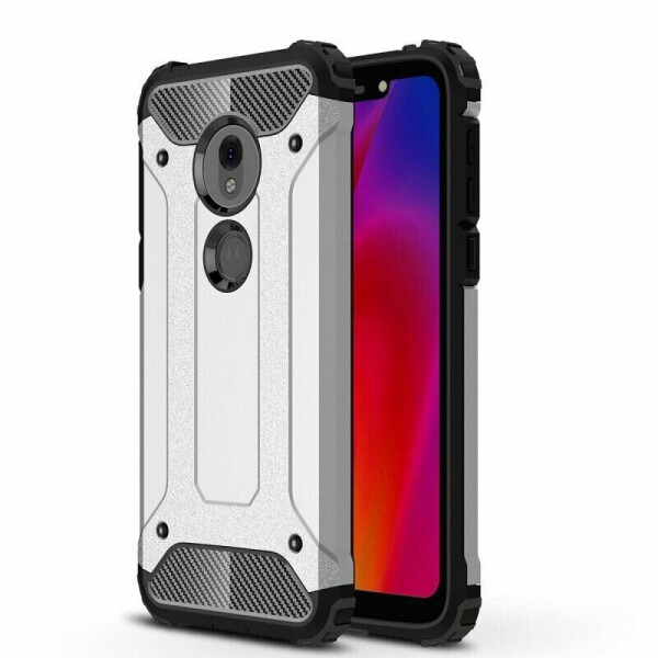 

Защитный чехол UniCase Rugged Guard для Motorola Moto G7 Play (XT1952) - Silver