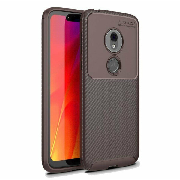 

Защитный чехол Deexe Fusion для Motorola Moto G7 Play (XT1952) - Brown
