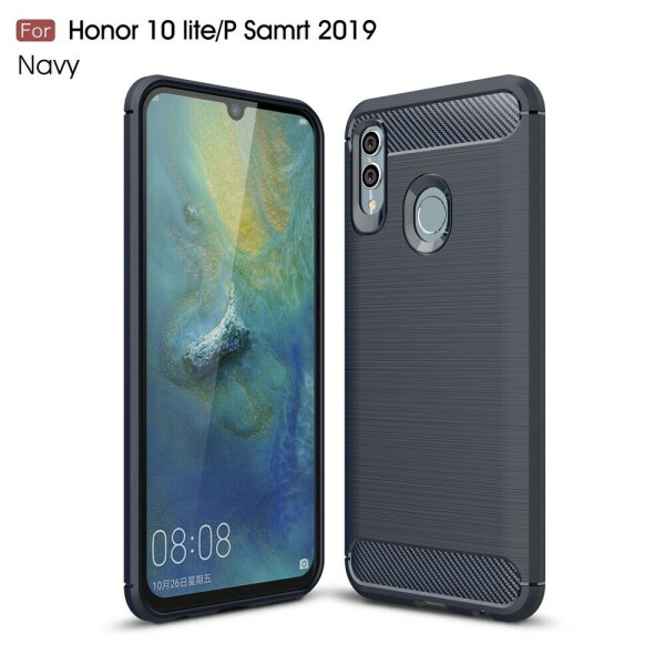 

Защитный чехол UniCase Carbon для Huawei P Smart (2019) / Honor 10 Lite - Dark Blue