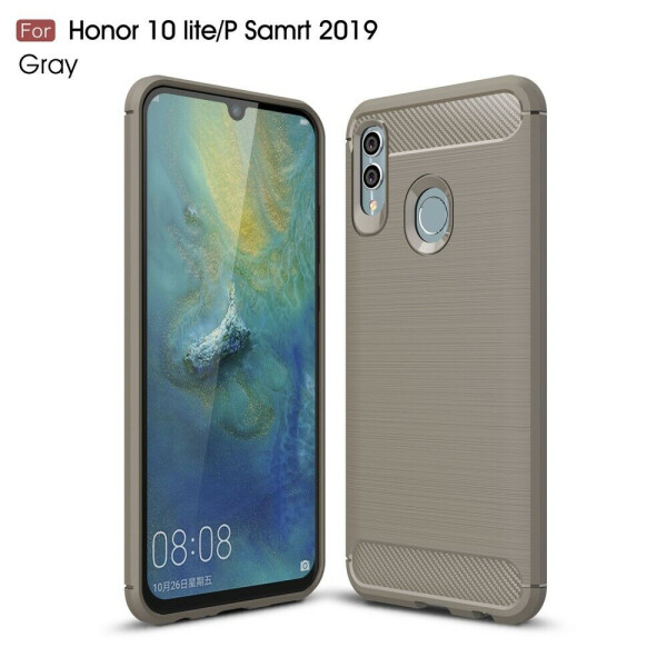 

Защитный чехол UniCase Carbon для Huawei P Smart (2019) / Honor 10 Lite - Grey