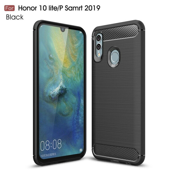 

Защитный чехол UniCase Carbon для Huawei P Smart (2019) / Honor 10 Lite - Black