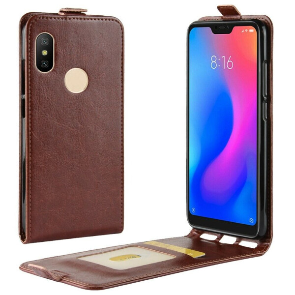 

Чехол Deexe Flip Case для Xiaomi Redmi Note 6 / Note 6 Pro - Brown