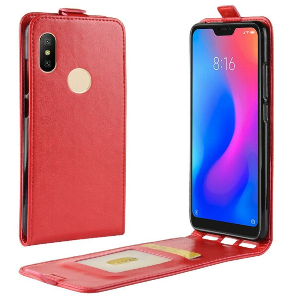 

Чехол Deexe Flip Case для Xiaomi Redmi Note 6 / Note 6 Pro - Red