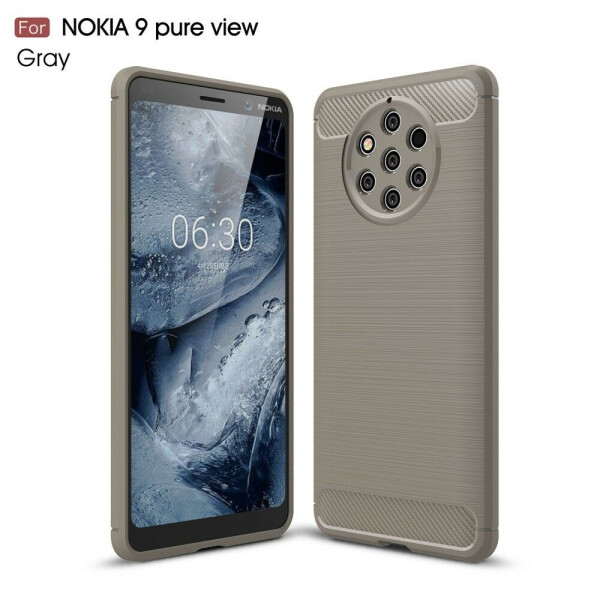 

Защитный чехол UniCase Carbon для Nokia 9 PureView - Grey