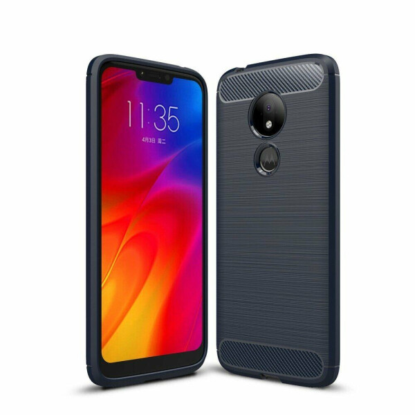 

Защитный чехол UniCase Carbon для Motorola Moto G7 Power (XT1955) - Dark Blue