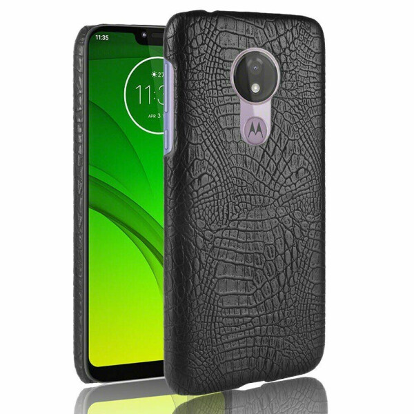 

Защитный чехол Deexe Croco Style для Motorola Moto G7 Power (XT1955) - Black