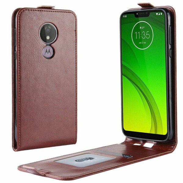 

Чехол Deexe Flip Case для Motorola Moto G7 Power (XT1955) - Brown