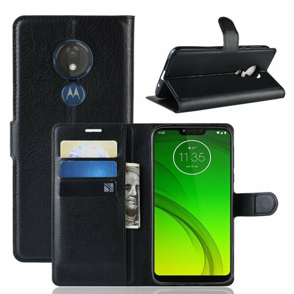 

Чехол-книжка Deexe Book Type для Motorola Moto G7 Power (XT1955) - Black