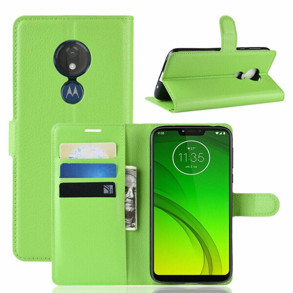

Чехол-книжка Deexe Book Type для Motorola Moto G7 Power (XT1955) - Green
