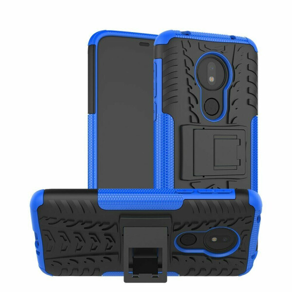 

Защитный чехол UniCase Hybrid X для Motorola Moto G7 Power (XT1955) - Blue