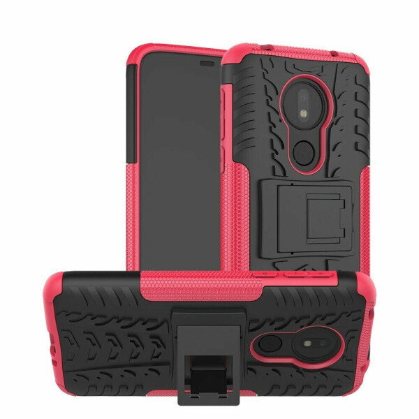 

Защитный чехол UniCase Hybrid X для Motorola Moto G7 Power (XT1955) - Rose
