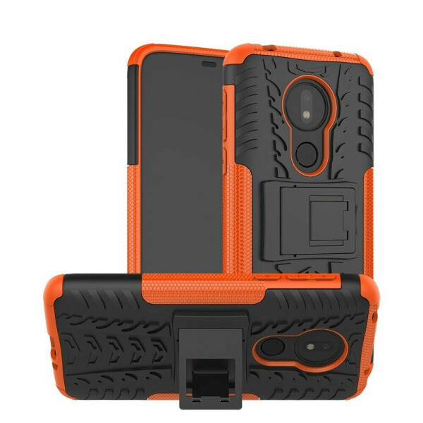 

Защитный чехол UniCase Hybrid X для Motorola Moto G7 Power (XT1955) - Orange