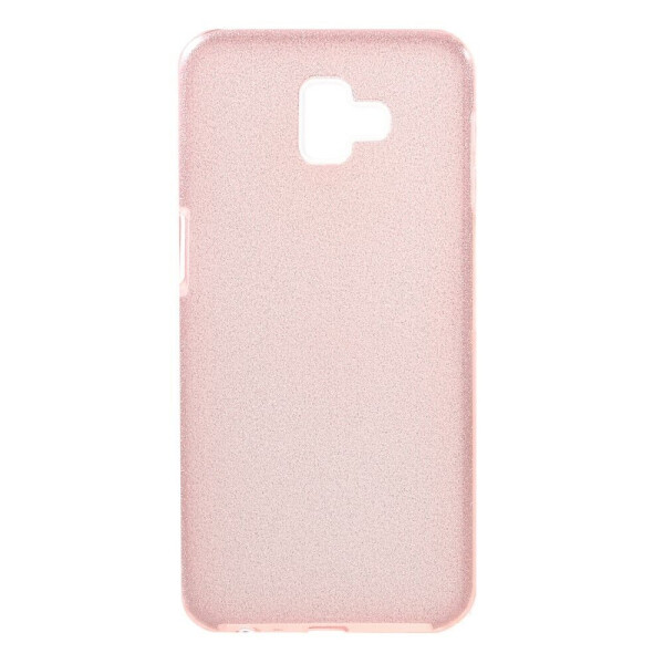 

Силиконовый (TPU) чехол UniCase Glitter Cover для Samsung Galaxy J6+ (J610) - Rose Gold