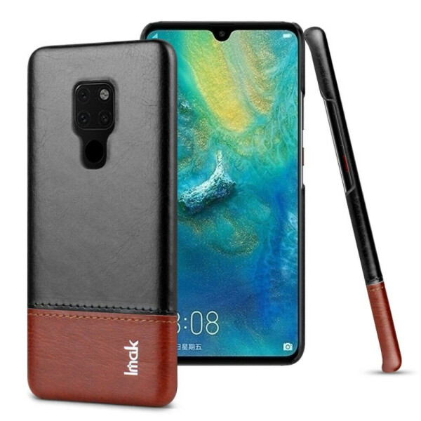 

Защитный чехол IMAK Leather Series для Huawei Mate 20 - Black / Brown