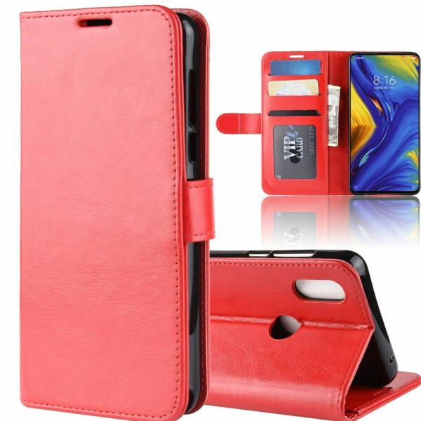 

Чехол-книжка Deexe Wallet Style для Xiaomi Mi Mix 3 - Red