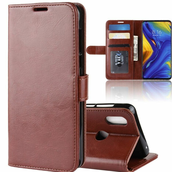 

Чехол-книжка Deexe Wallet Style для Xiaomi Mi Mix 3 - Brown
