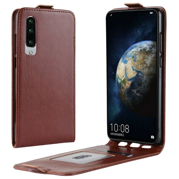 

Чехол Deexe Flip Case для Huawei P30 - Brown