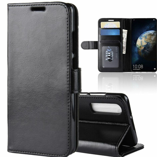 

Чехол-книжка Deexe Wallet Style для Huawei P30 - Black