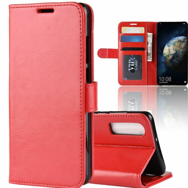 

Чехол-книжка Deexe Wallet Style для Huawei P30 - Red