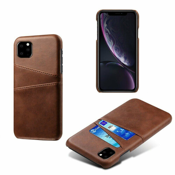 

Защитный чехол Deexe Pocket Case для iPhone 11 Pro - Brown