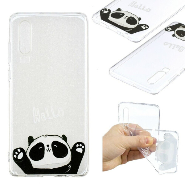 

Силиконовый (TPU) чехол Deexe Pretty Glossy для Huawei P30 - Hello