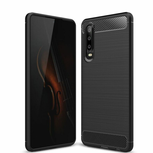 

Защитный чехол UniCase Carbon для Huawei P30 - Black