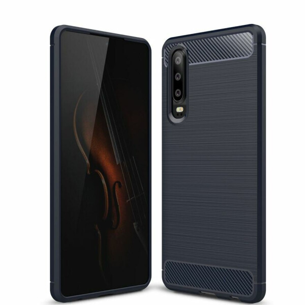 

Защитный чехол UniCase Carbon для Huawei P30 - Dark Blue