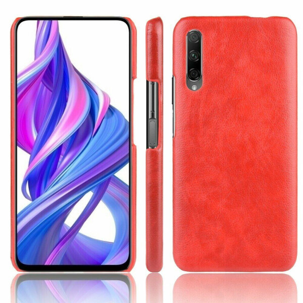 

Защитный чехол Deexe Leather Back Cover для Huawei P Smart Pro / Honor 9X (Китайская версия) / Honor 9X Pro - Red