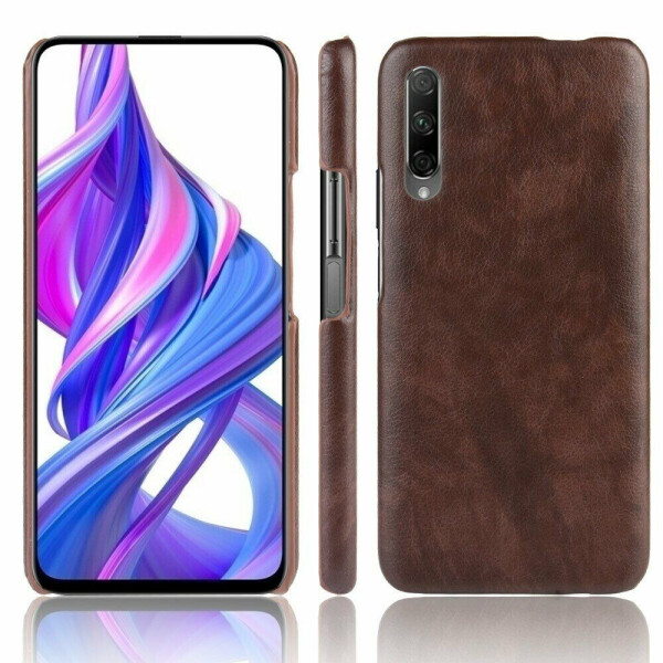 

Защитный чехол Deexe Leather Back Cover для Huawei P Smart Pro / Honor 9X (Китайская версия) / Honor 9X Pro - Brown