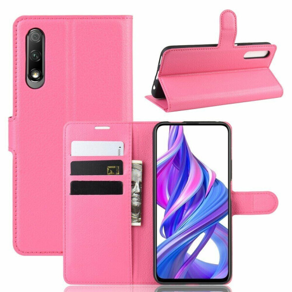 

Чехол-книжка Deexe Book Type для Huawei Honor 9X (Китайская версия) - Rose