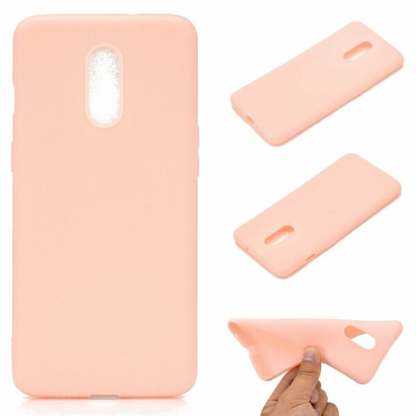 

Силиконовый (TPU) чехол Deexe Matte Case для OnePlus 7 - Pink