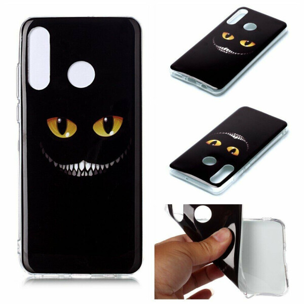 

Силиконовый (TPU) чехол Deexe Life Style для Huawei P30 Lite - Smiling Monster
