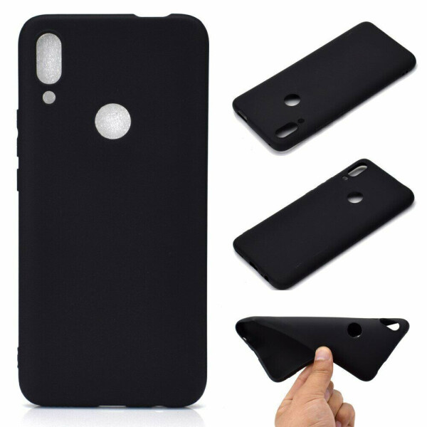 

Силиконовый (TPU) чехол Deexe Matte Case для Huawei P Smart Z - Black