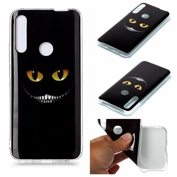 

Силиконовый (TPU) чехол Deexe Life Style для Huawei P Smart Z - Smiling Monster