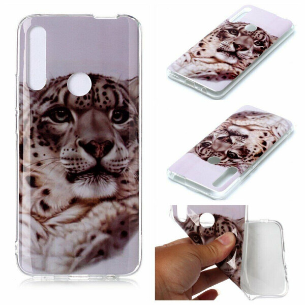 

Силиконовый (TPU) чехол Deexe Life Style для Huawei P Smart Z - Leopard