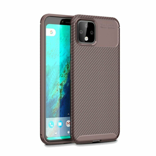 

Защитный чехол Deexe Fusion для Google Pixel 4 - Brown