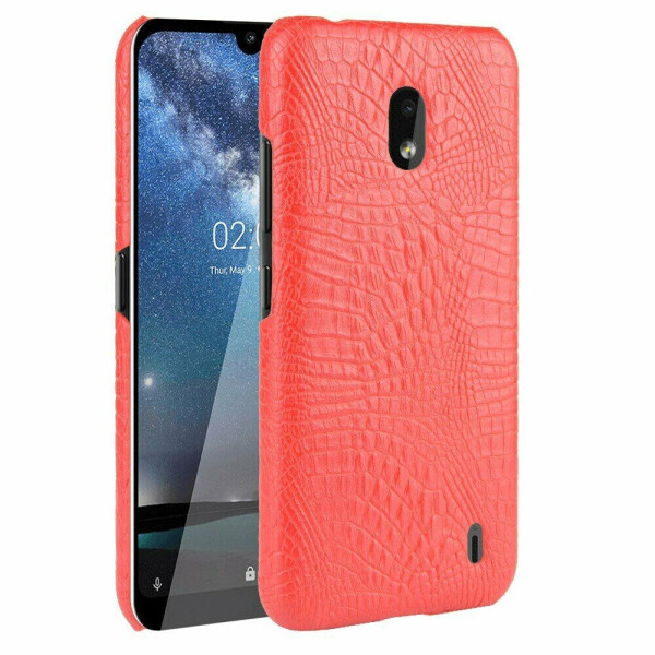

Защитный чехол Deexe Croco Style для Nokia 2.2 - Red
