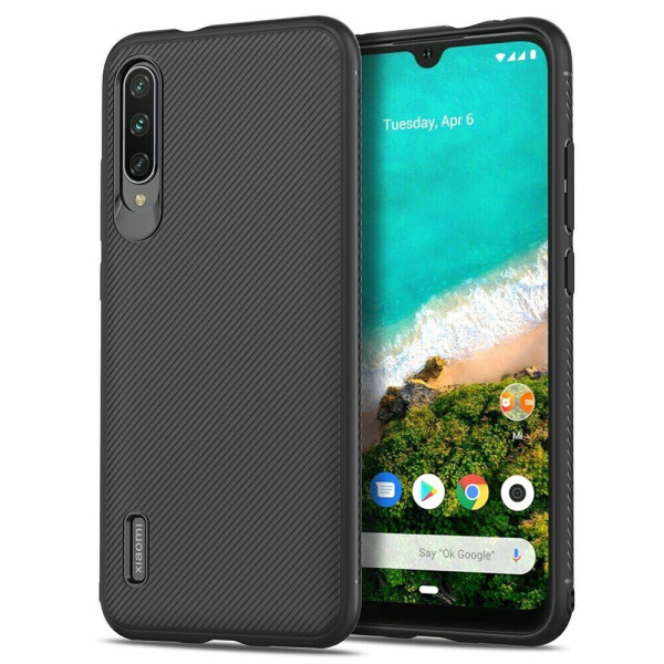 

Защитный чехол UniCase Twill Soft для Xiaomi Mi A3 / Mi CC9e - Black
