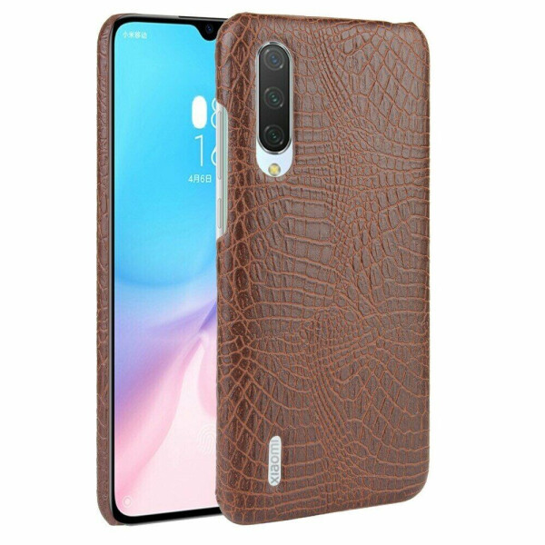 

Защитный чехол Deexe Croco Style для Xiaomi Mi A3 / Mi CC9e - Brown