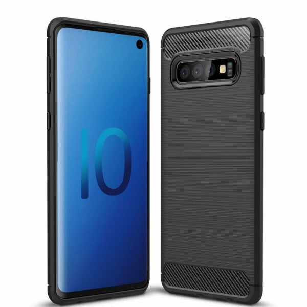 

Защитный чехол UniCase Carbon для Samsung Galaxy S10 - Black