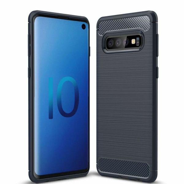 

Защитный чехол UniCase Carbon для Samsung Galaxy S10 - Dark Blue