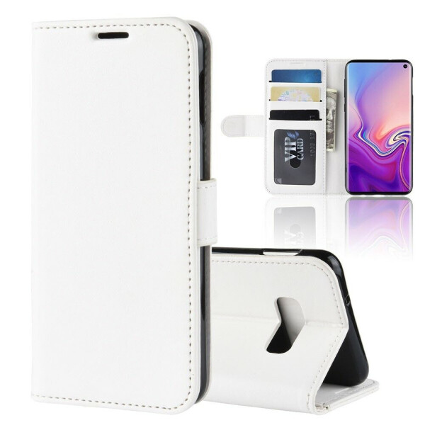 

Чехол-книжка Deexe Wallet Style для Samsung Galaxy S10e - White