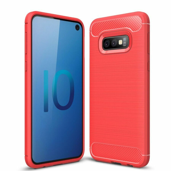 

Защитный чехол UniCase Carbon для Samsung Galaxy S10e - Red
