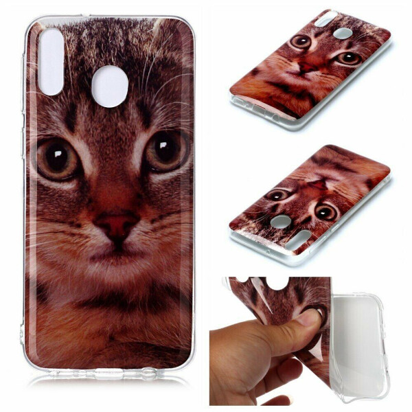 

Силиконовый (TPU) чехол Deexe Life Style для Samsung Galaxy M20 (M205) - Cat