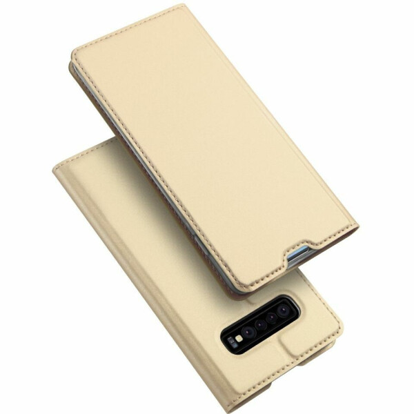 

Чехол-книжка DUX DUCIS Skin Pro для Samsung Galaxy S10 Plus - Gold