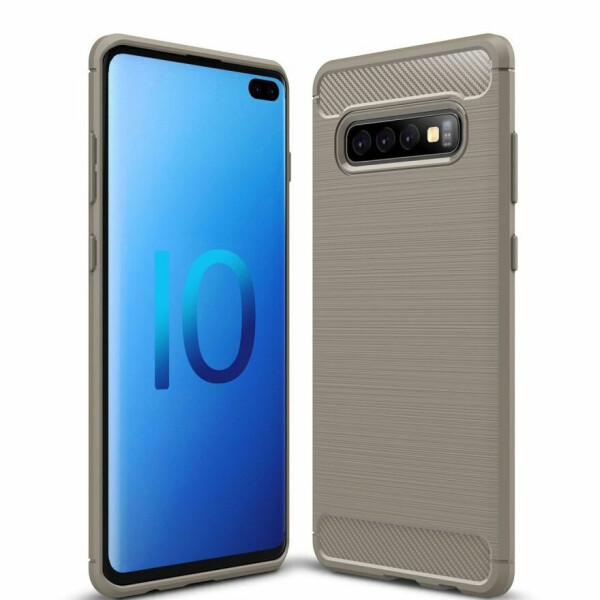 

Защитный чехол UniCase Carbon для Samsung Galaxy S10 Plus - Grey
