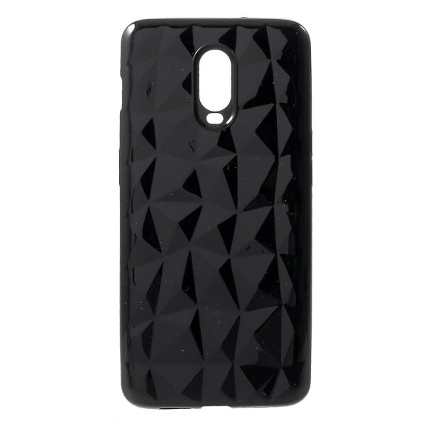 

Силиконовый чехол Deexe 3D Diamond Texture для OnePlus 6T - Black