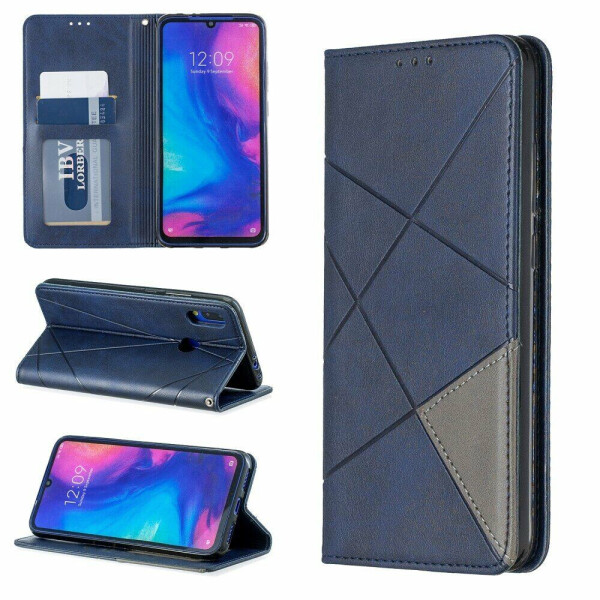 

Чехол UniCase Geometric Pattern для Xiaomi Redmi Note 7 / Note 7 Pro - Blue